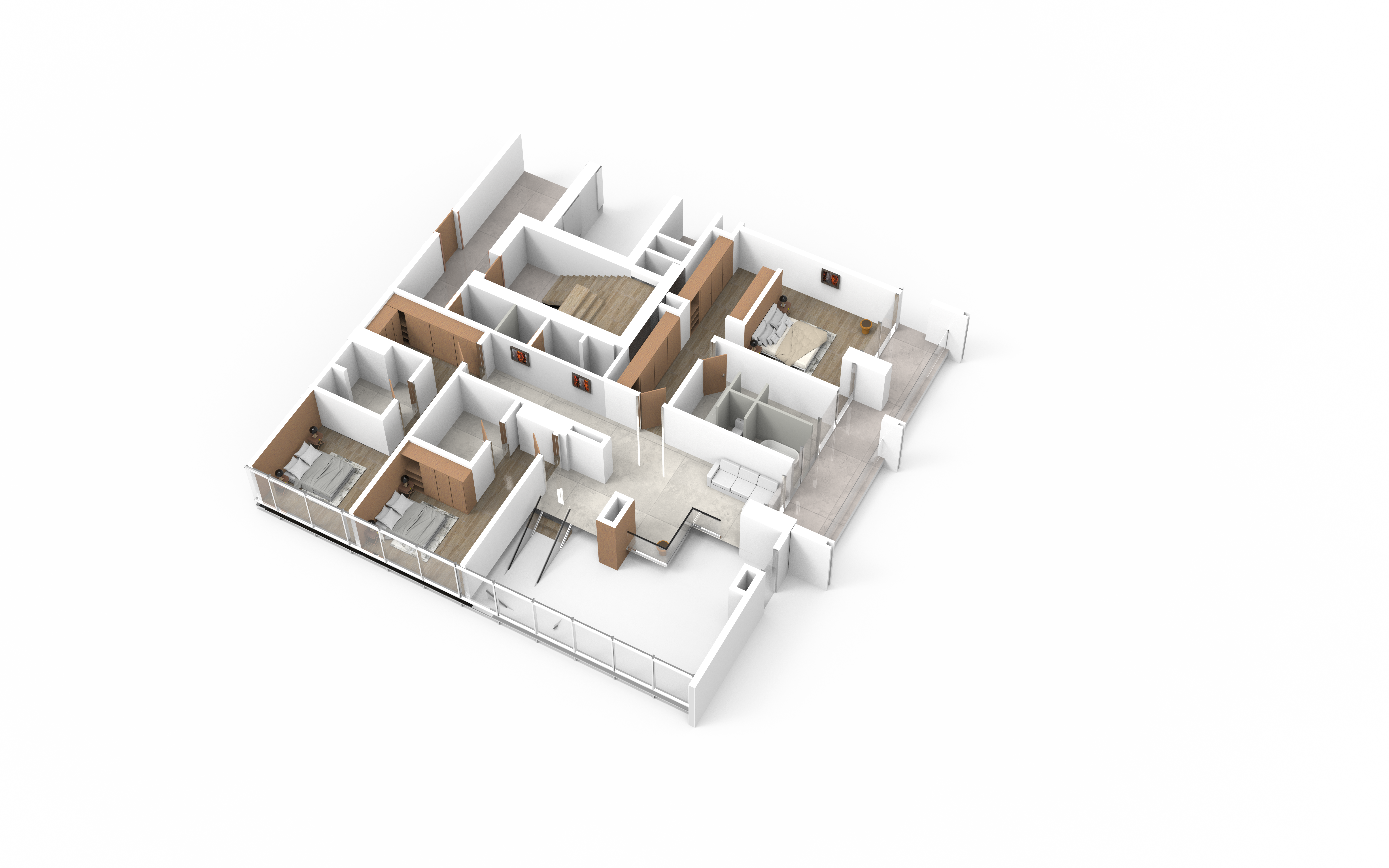 Amibara 3 Bedroom - Ertale Block - 2nd & 4th Floor - Type 3